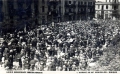 Κόσμος μαζεμένος στη Θεσσαλονίκη, για να υποδεχτεί τον Βενιζέλο (1916).