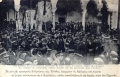 Τα μέλη της Προσωρινής Κυβέρνησης βγαίνουν, στη Θεσσαλονίκη, από εκκλησία, μετά από επιμνημόσυνη δέηση για τα θύματα καταβύθισης ελληνικού πλοίου από γερμανικό υποβρύχιο